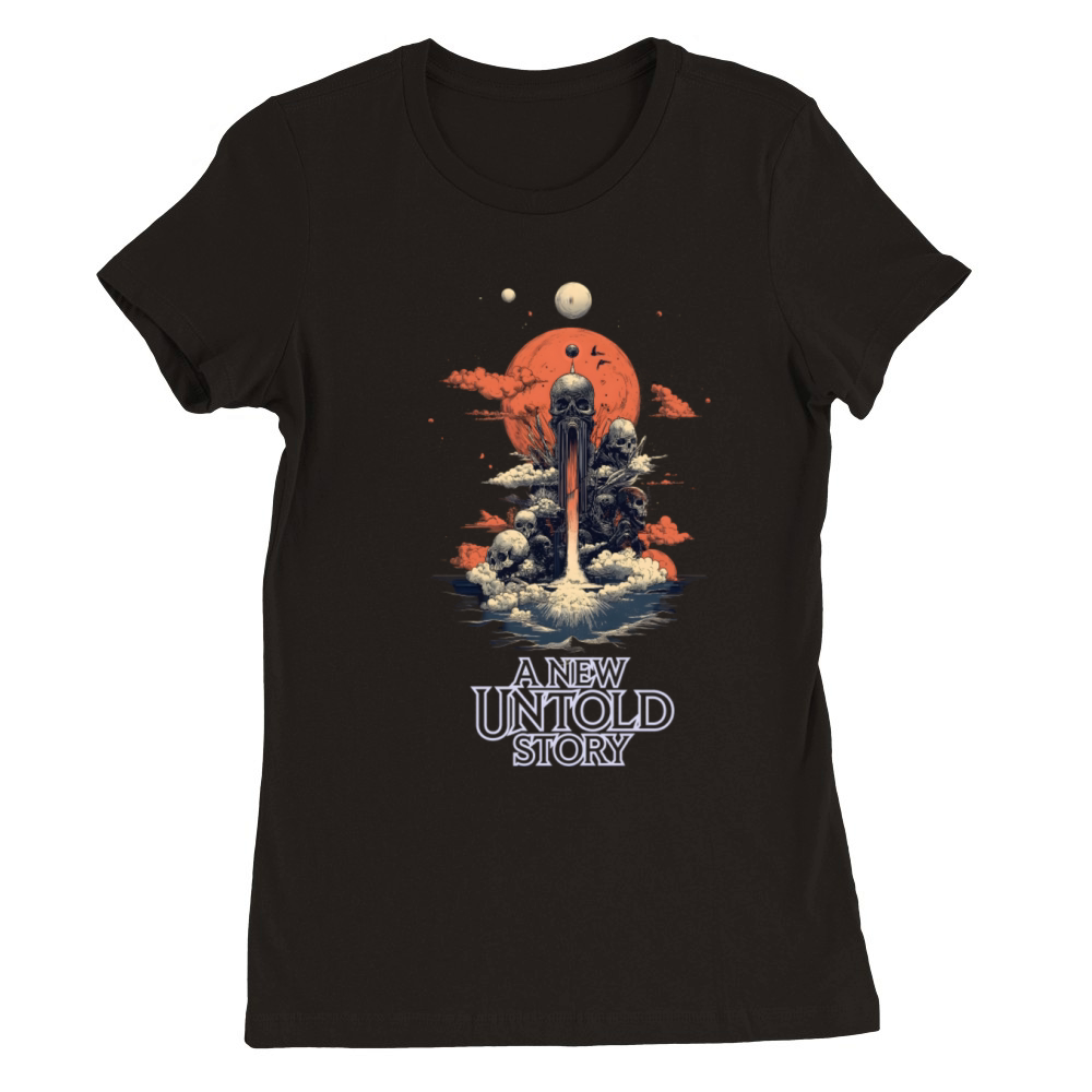 A New Untold Story Dark Fantasy Shirt Design Premium Womens Crewneck T-shirt