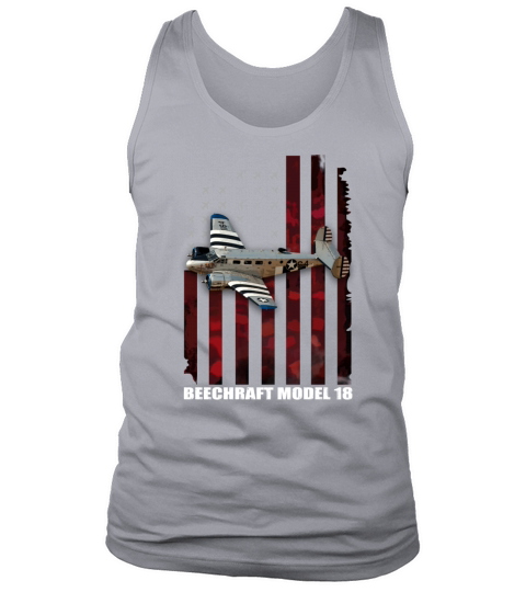 Beechcraft Model 18 twin beech aircraft Tank Top Unisex