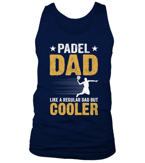 Padel dad like a regular dad But Cooler 04 Tank Top Unisex
