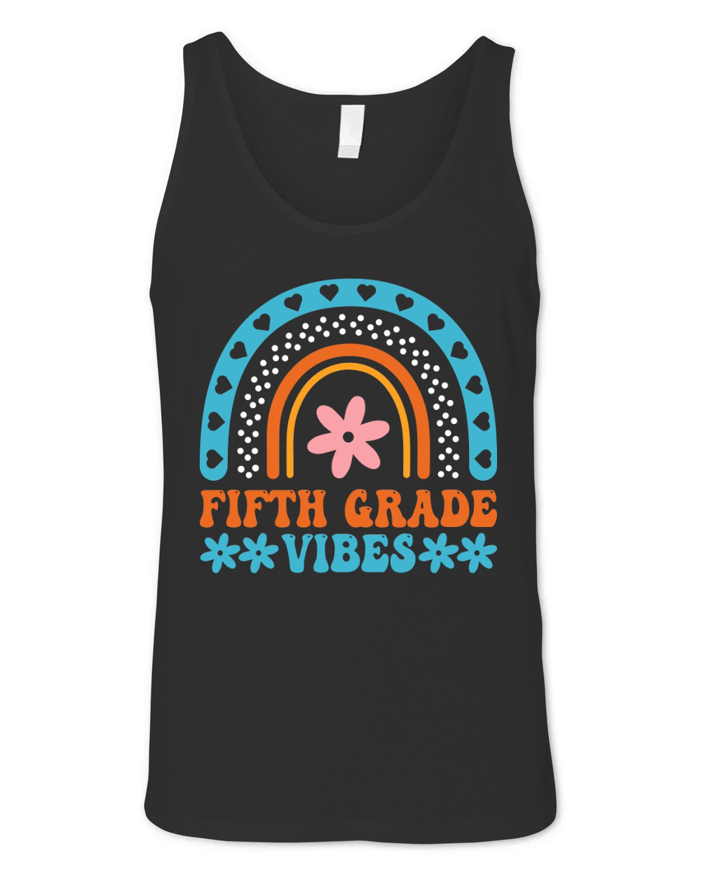 Fifth Grade Vibes Unisex Jersey Tank