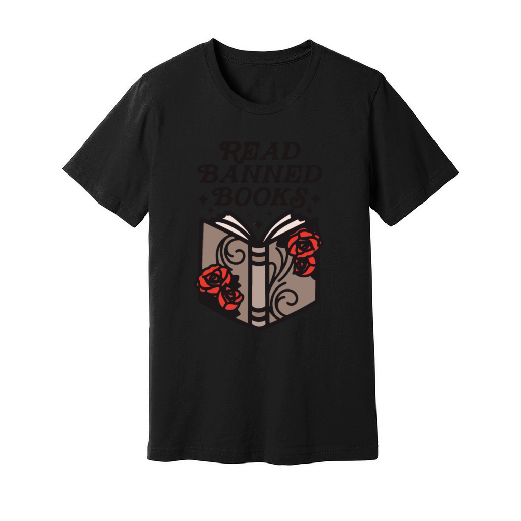 read banned book Unisex Jersey Tee