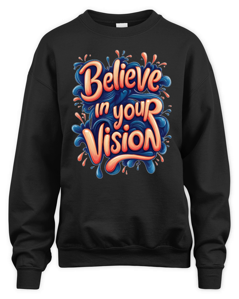 Believe in Your Vision Unisex Premium Crewneck Sweatshirt