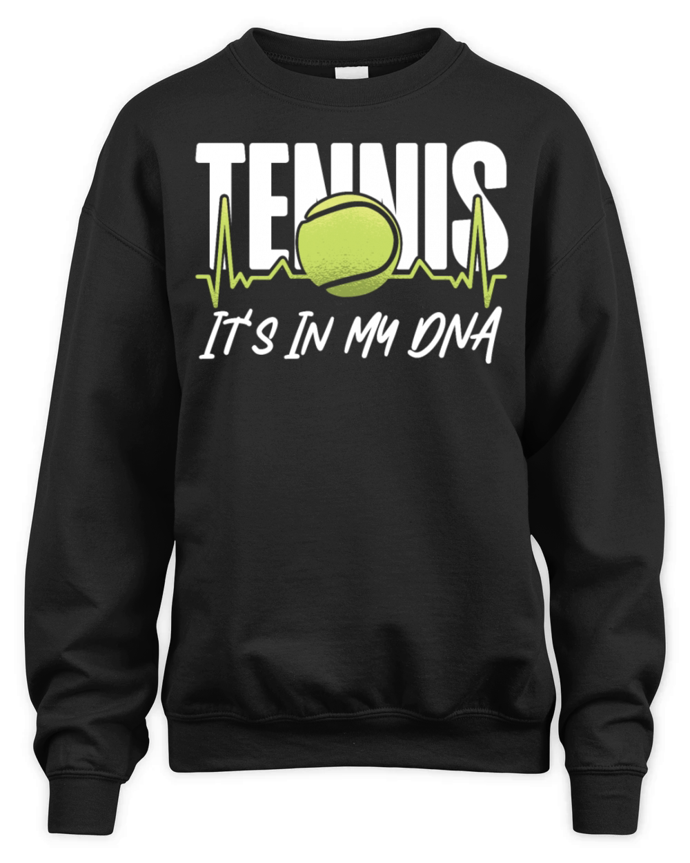 Funny Tennis Player Racket Tennis Unisex Premium Crewneck Sweatshirt