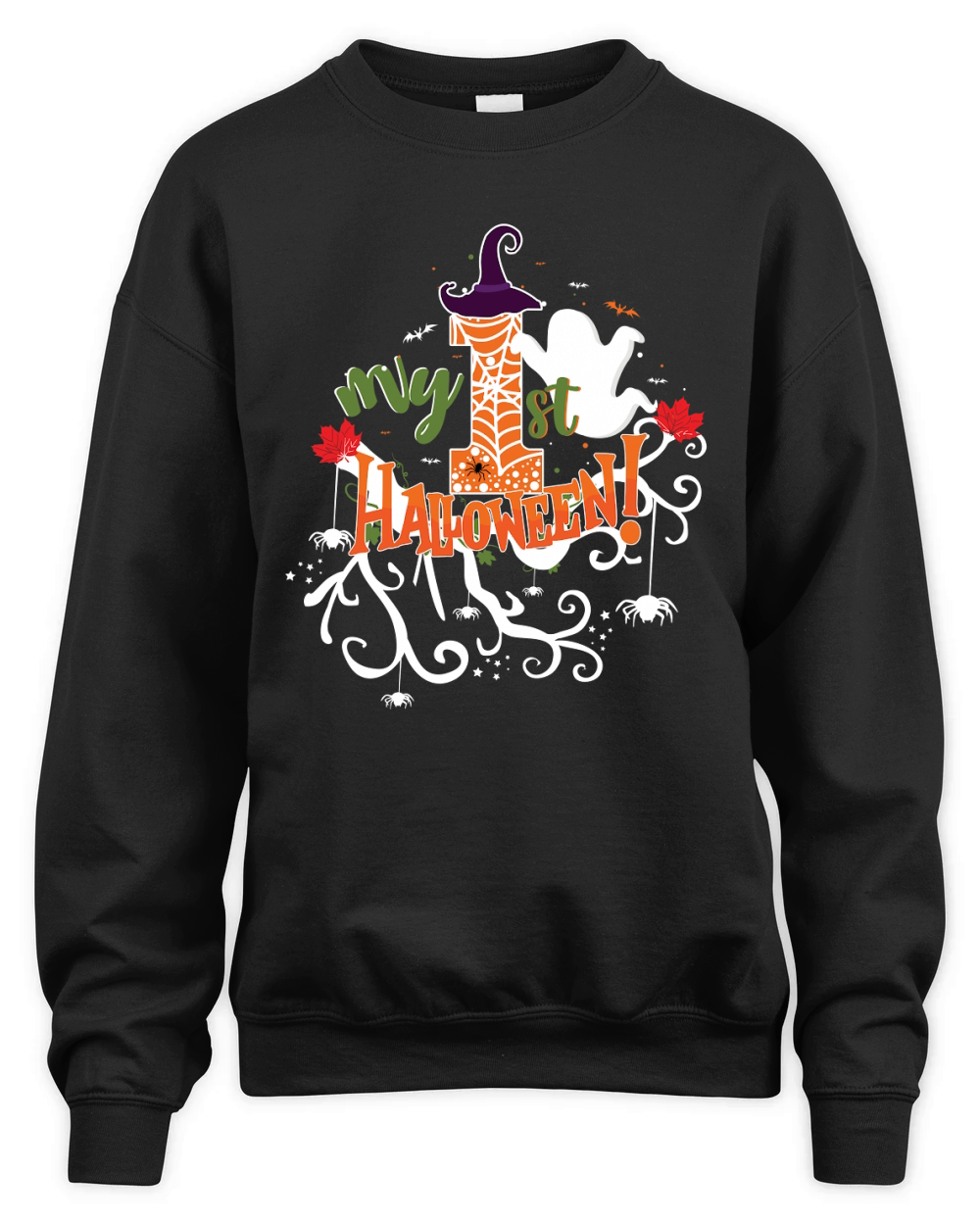 my 1st Halloween Unisex Premium Crewneck Sweatshirt