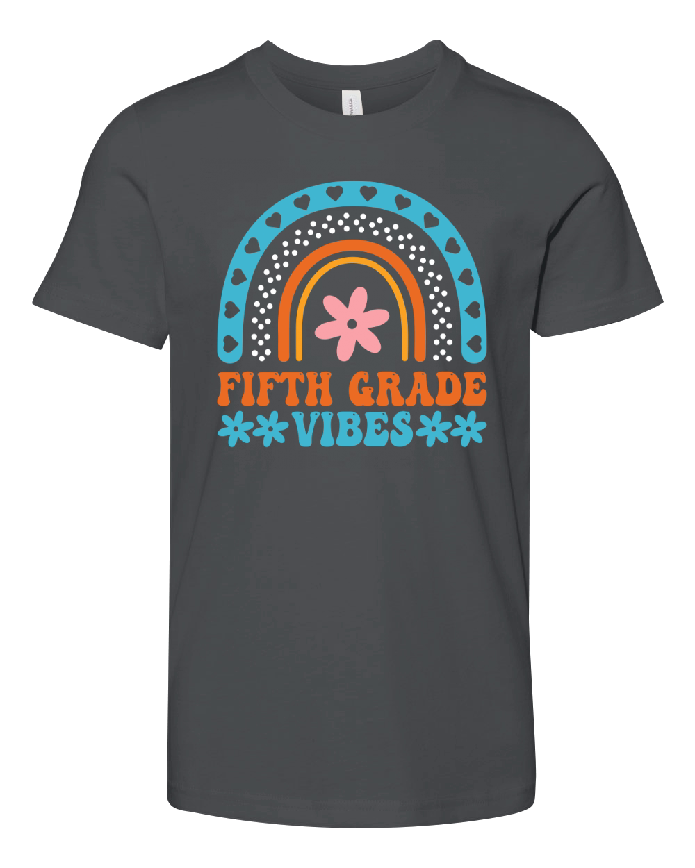 Fifth Grade Vibes Youth Unisex Jersey Tee