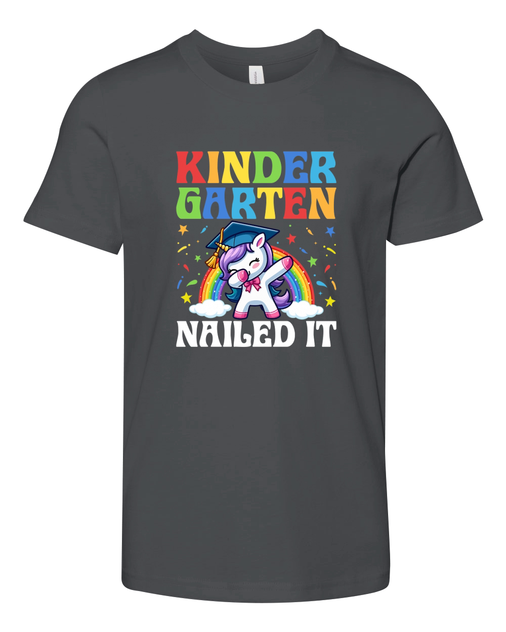 Kindergarten Nailed It Youth Unisex Jersey Tee
