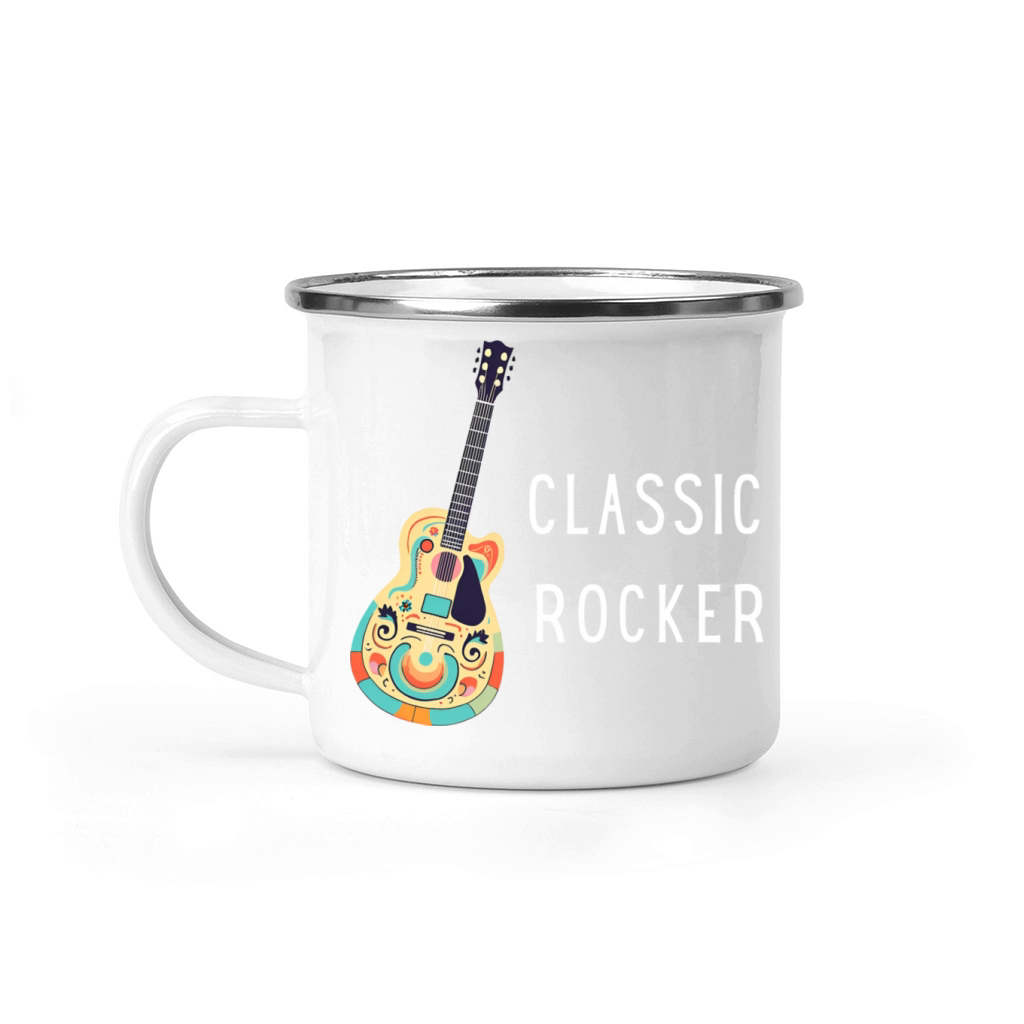 Classic Rocker - Guitar Camping Mug