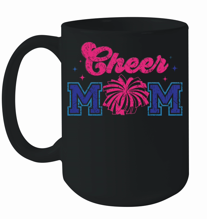 Cheer Mom Retro 1 Ceramic Mug