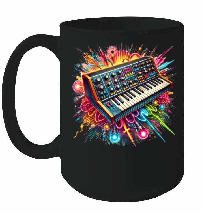 Electric Energy - Vintage Music T-shirt Ceramic Mug