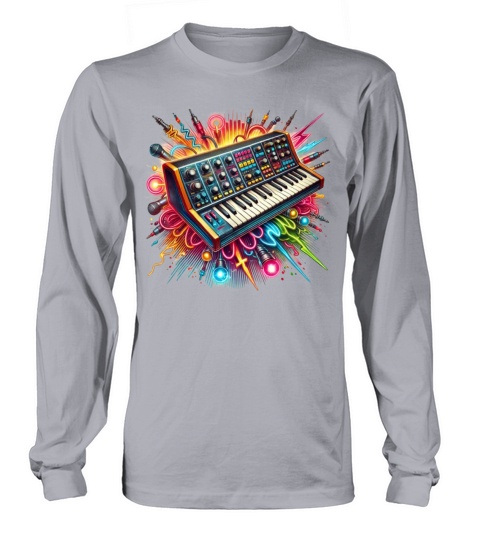 Electric Energy - Vintage Music T-shirt Long sleeved Unisex