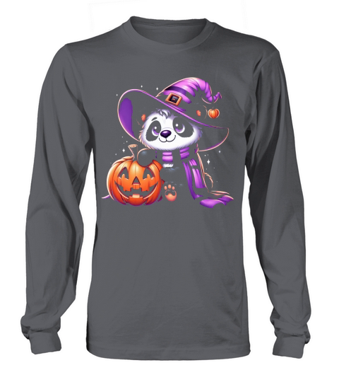 Halloween Panda Long sleeved Unisex