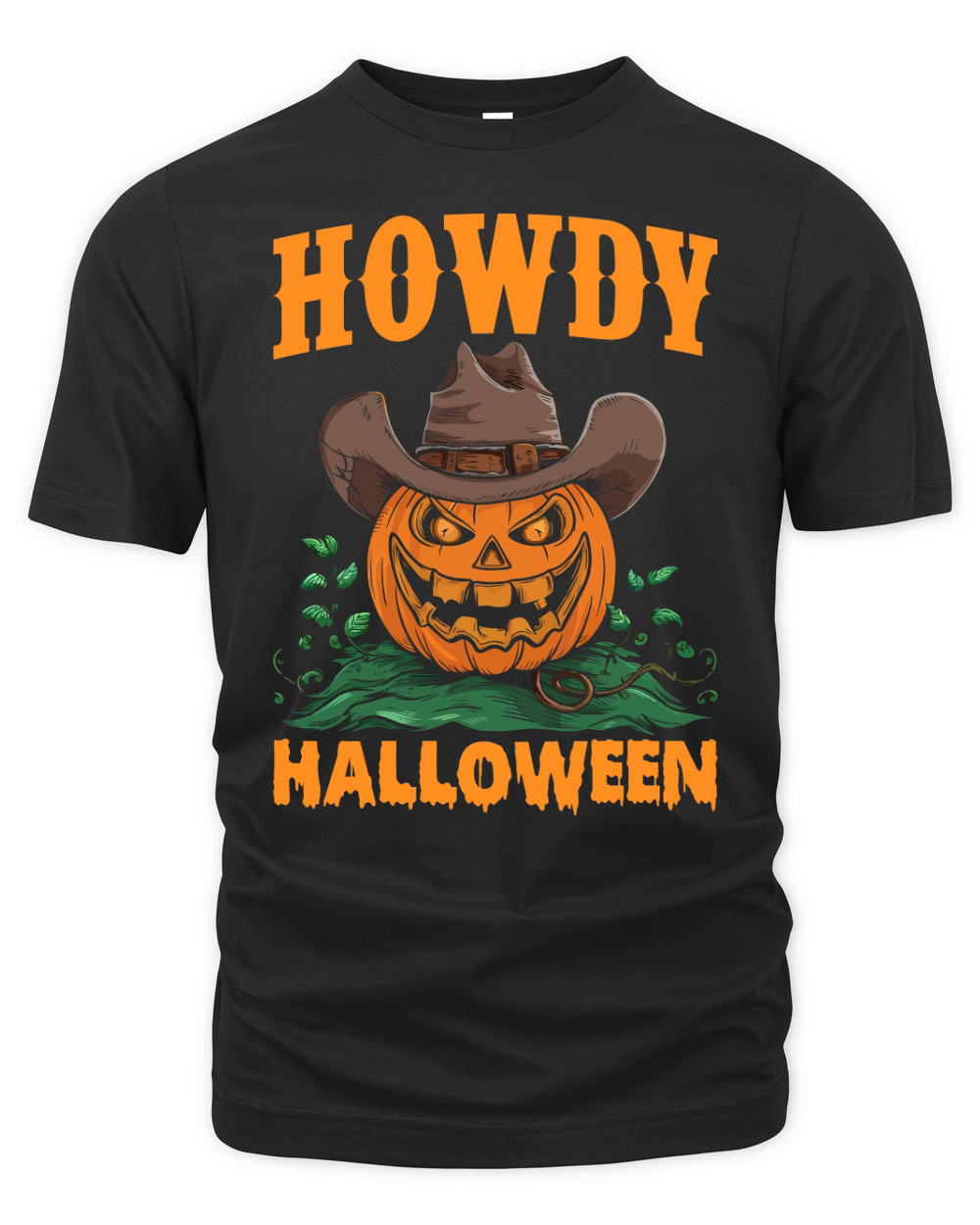 howdy halloween (2) Organic Unisex T-shirt