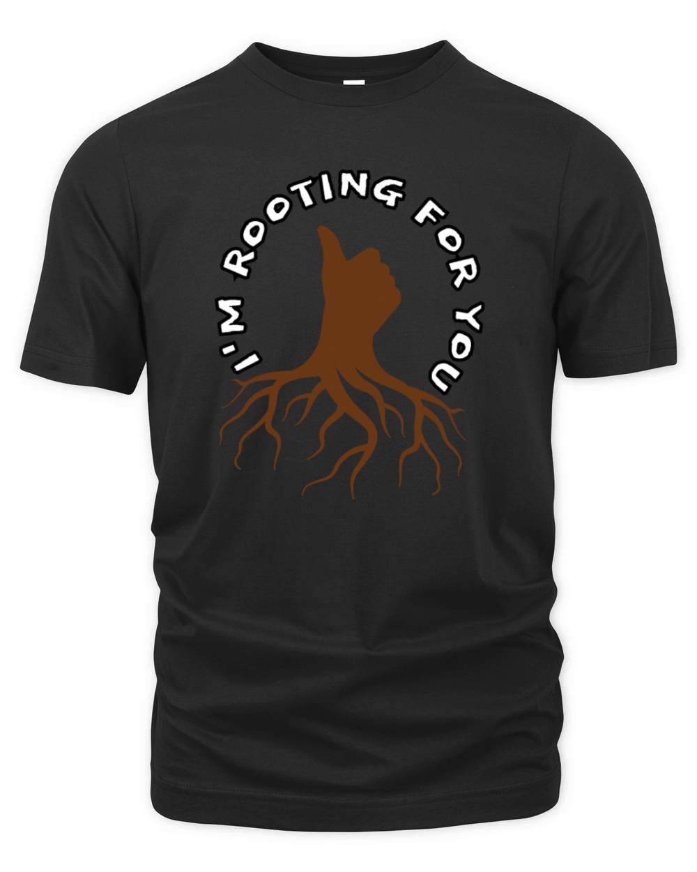 Im Rooting for You - Thumbs Up Roots Organic Unisex T-shirt