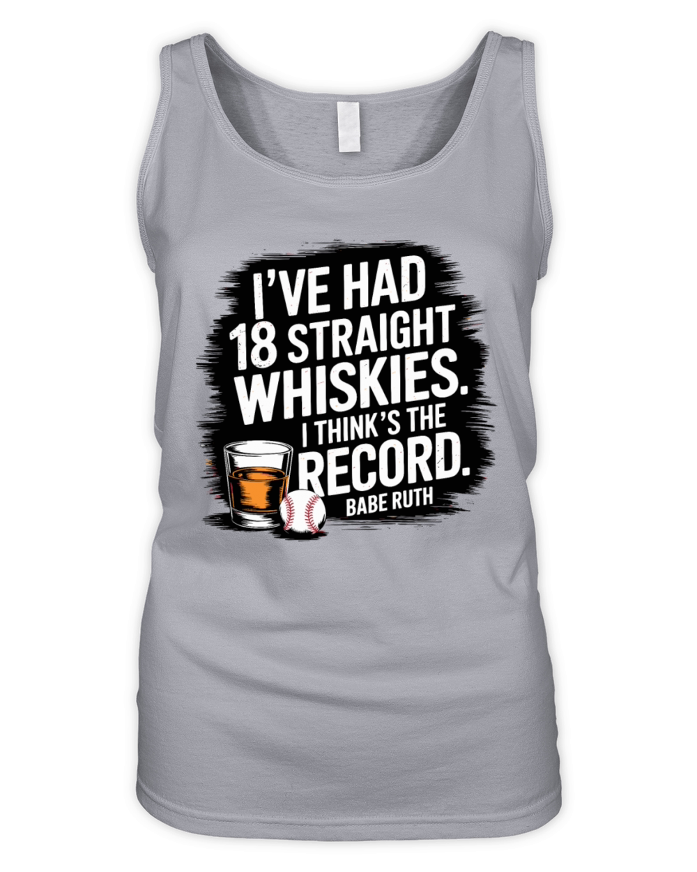 Baseball Babe Ruth Saying Sports Quote Organic Women's Tank Top