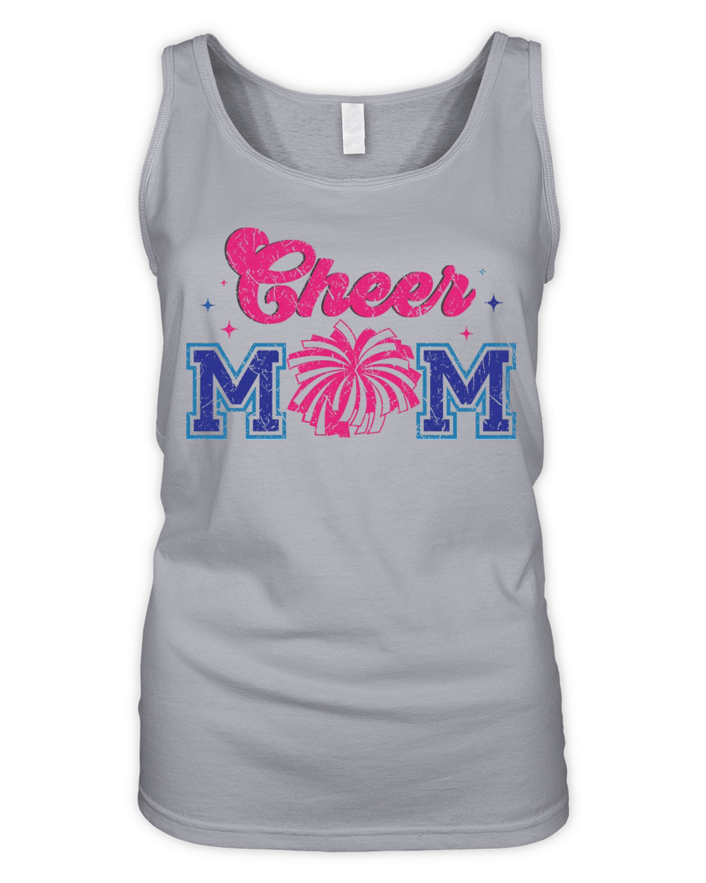Cheer Mom Retro 1 Organic Women's Tank Top