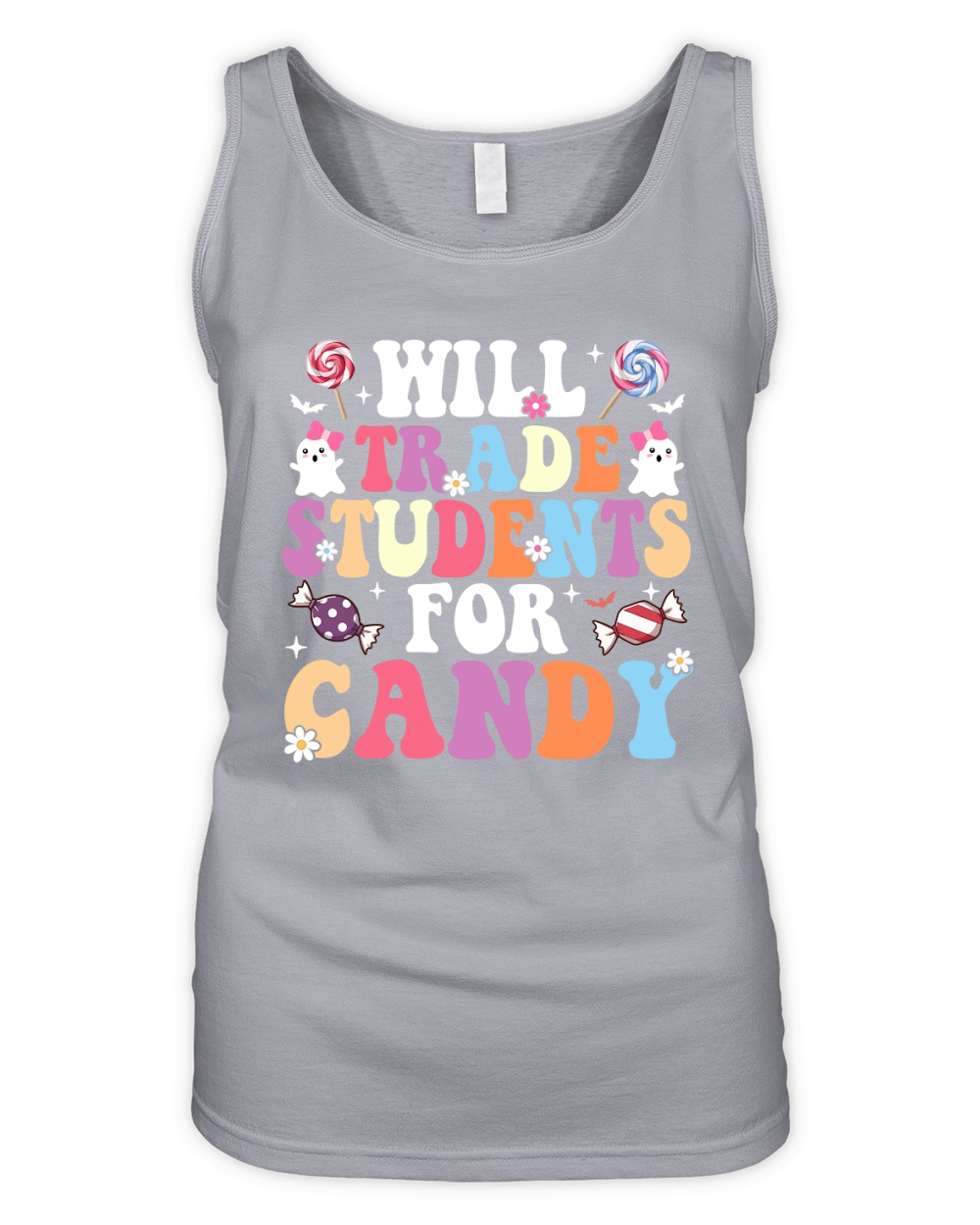 Will Trade Students For Candy Organic Women's Tank Top