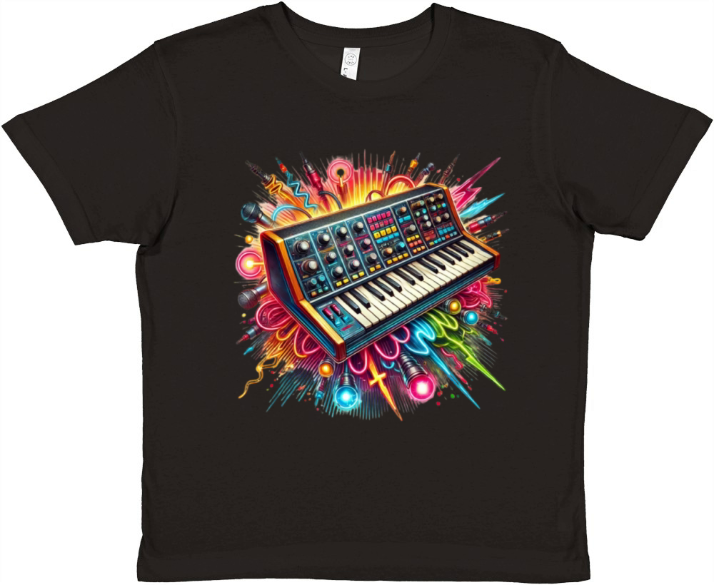 Electric Energy - Vintage Music T-shirt Premium Kids Crewneck T-shirt