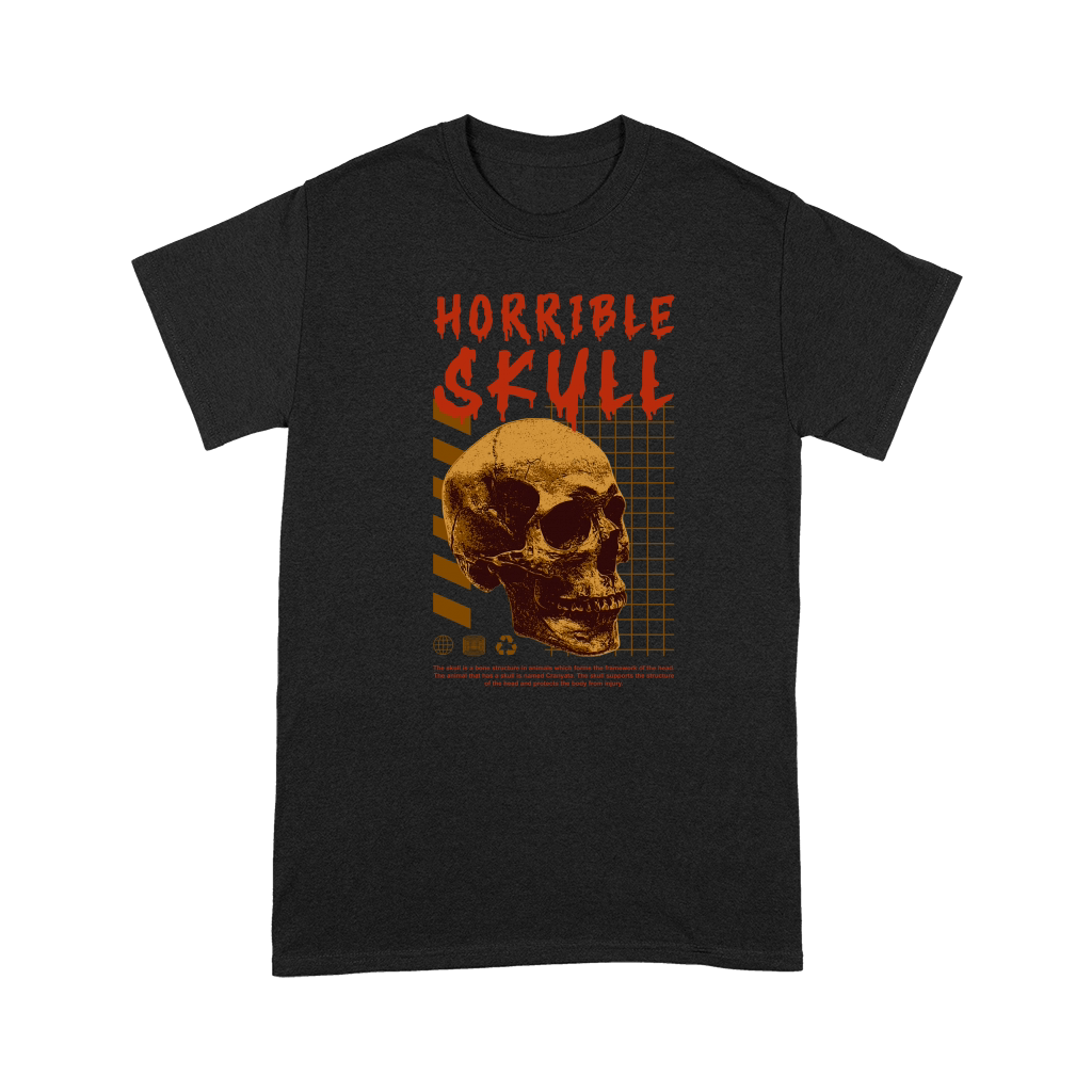 Horrible Skull Premium T-shirt