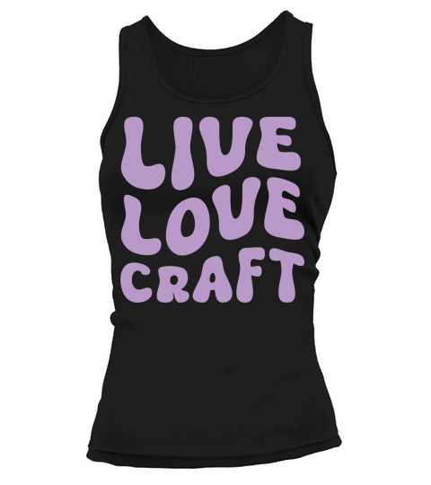 Live Love Craft Tank top Woman