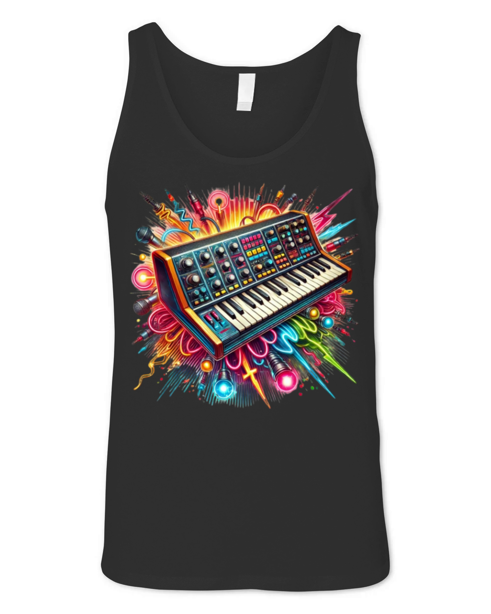 Electric Energy - Vintage Music T-shirt Unisex Jersey Tank