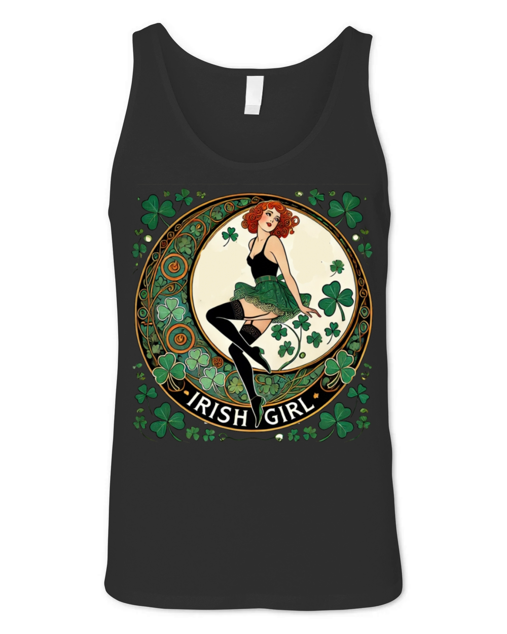 Irish Girl Unisex Jersey Tank