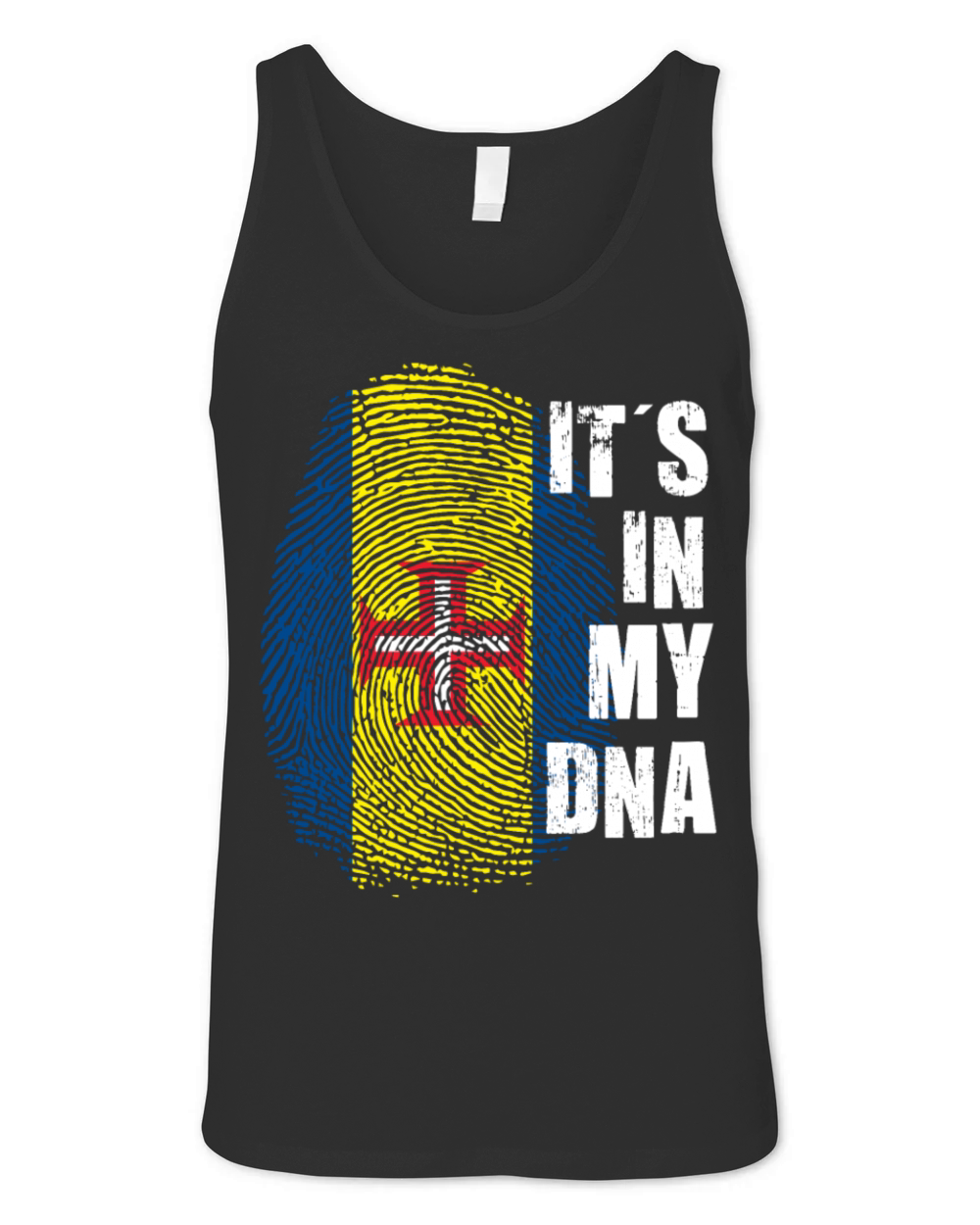 Its my DNA Madeira Flag Portugal Portuguese Roots Unisex Jersey Tank