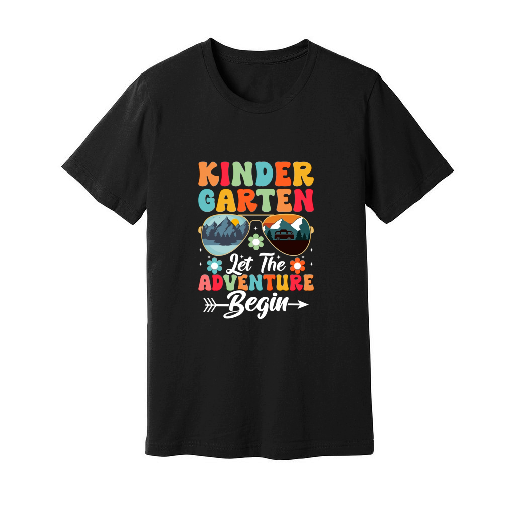 Kindergarten Let The Adventure Begin Unisex Jersey Tee