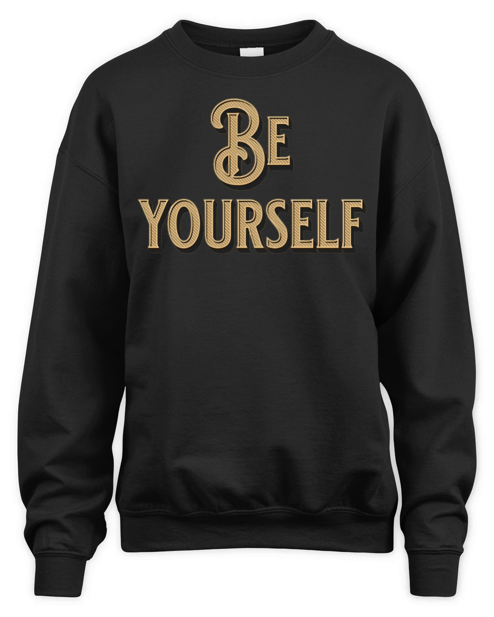 Be Yourself - Empowering Minimalist Unisex Premium Crewneck Sweatshirt