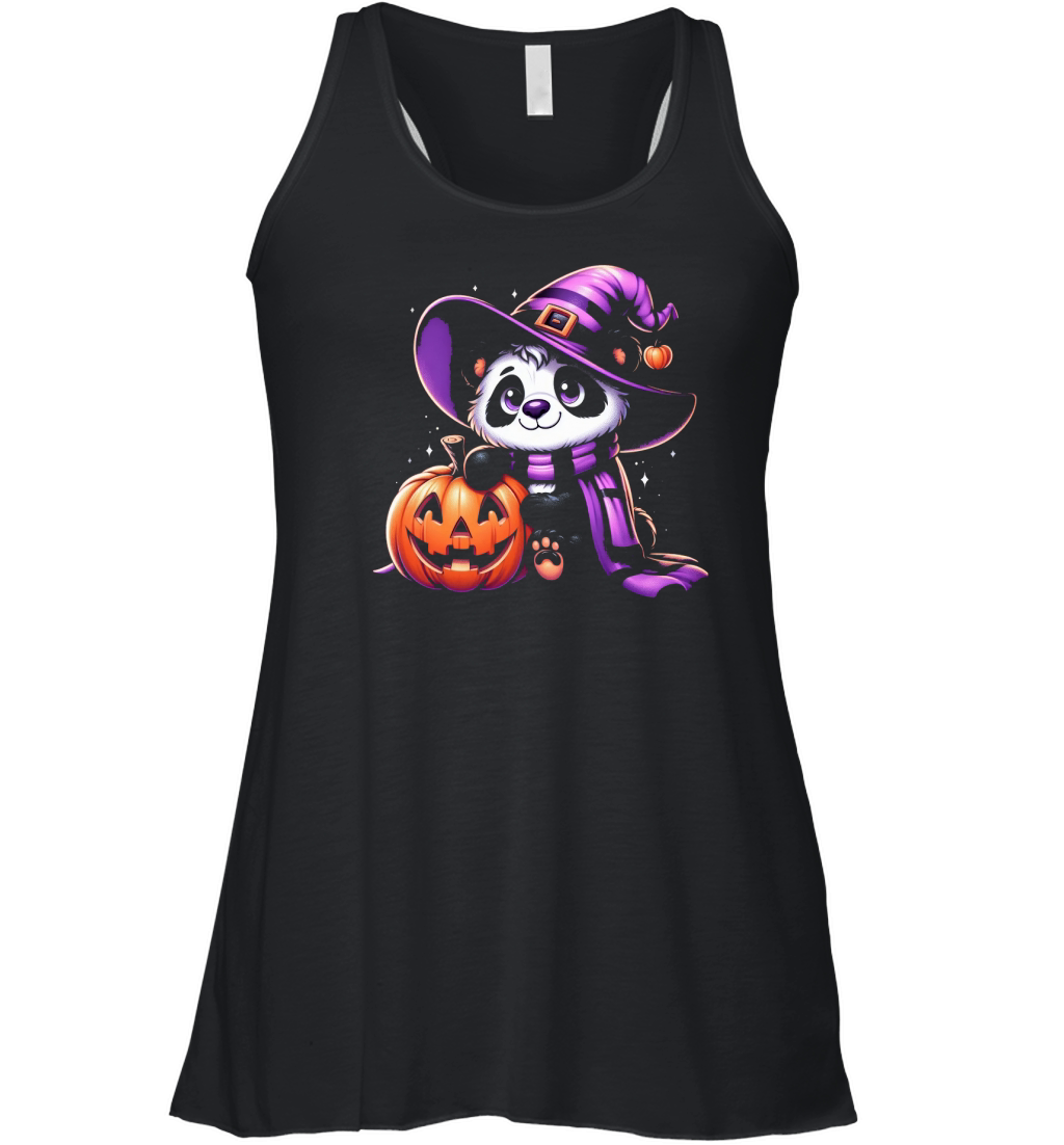 Halloween Panda Women's Flowy Tank Top
