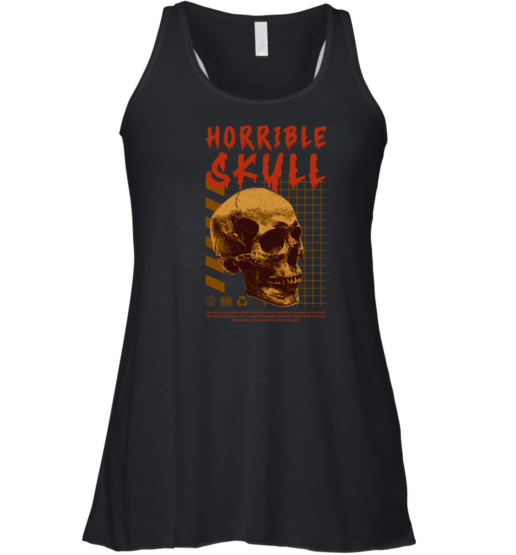 Horrible Skull Women's Flowy Tank Top