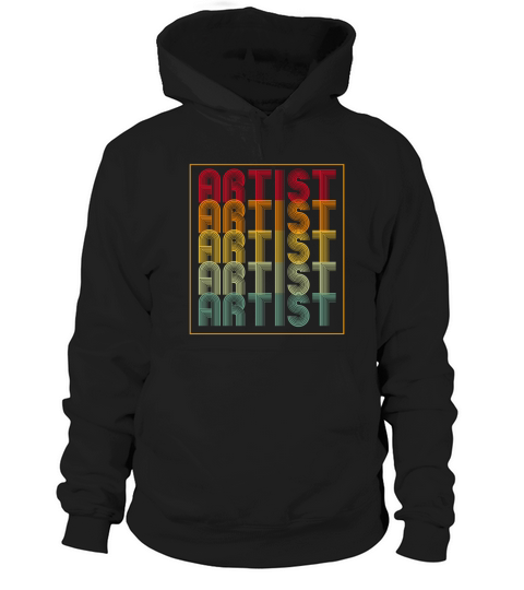 Vintage Artist Hoodie Unisex