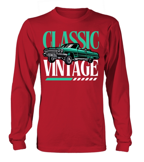 Vintage Classic Long sleeved Unisex