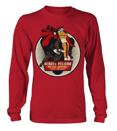 Vintage Skull Matador Mezcal Long sleeved Unisex