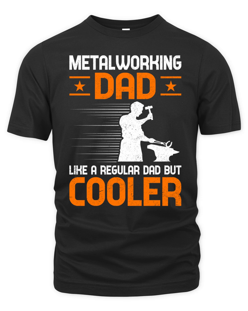 Metalworking Dad Like A Regular dad but Cooler Organic Unisex T-shirt