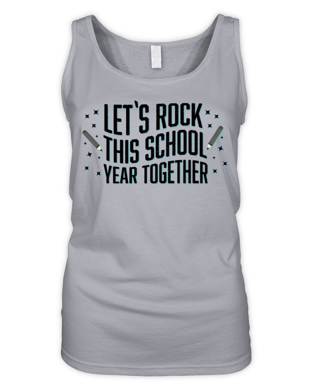 Lets Rock this school year together Organic Women's Tank Top
