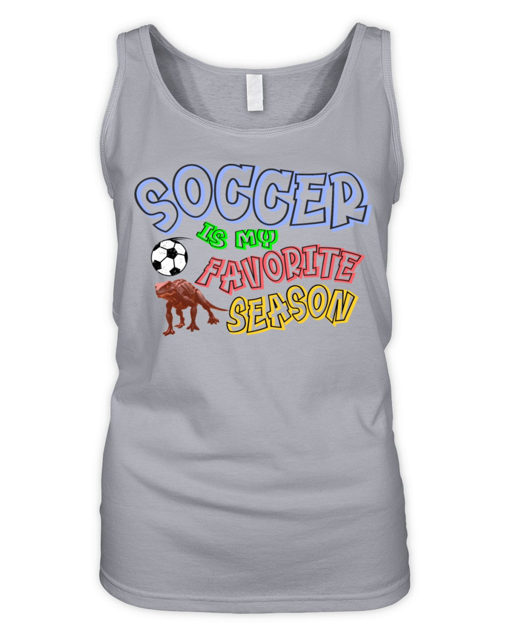 Soccer Is My Favorite Season Organic Women's Tank Top