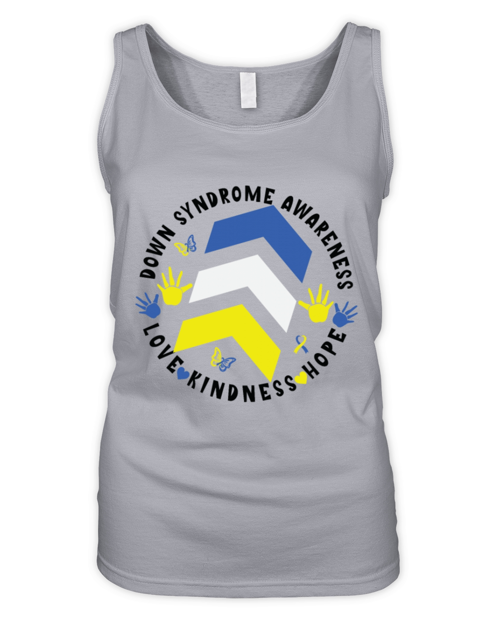 Trisomy 21 Down Syndrome Extra Three Chromosome Organic Women's Tank Top