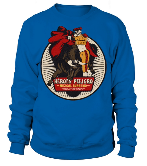 Vintage Skull Matador Mezcal Sweatshirt Unisex