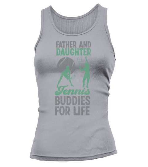 Funny Tennis Player Racket Dad Tank top Woman