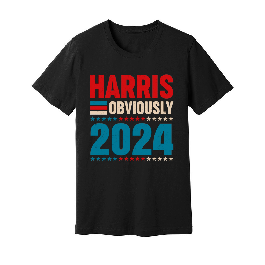 Harris Obviously 2024 Unisex Jersey Tee