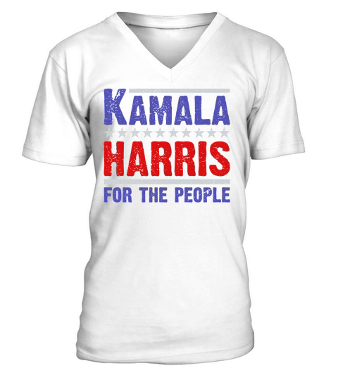 Kamala Harris for the People V-Neck T-shirt