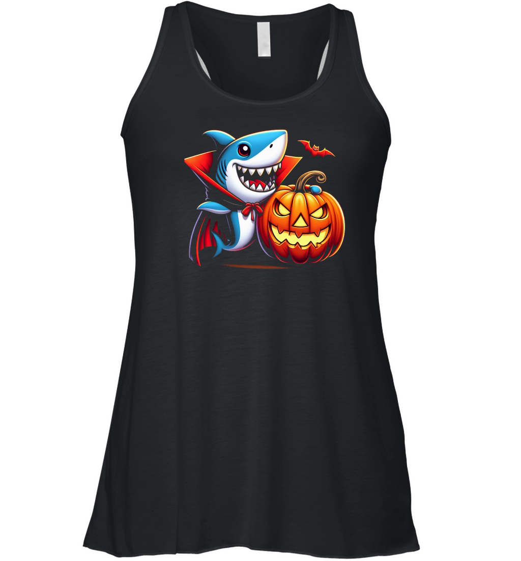 Halloween Shark Women's Flowy Tank Top