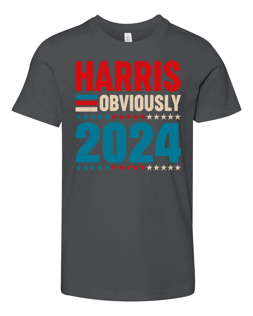 Harris Obviously 2024 Youth Unisex Jersey Tee