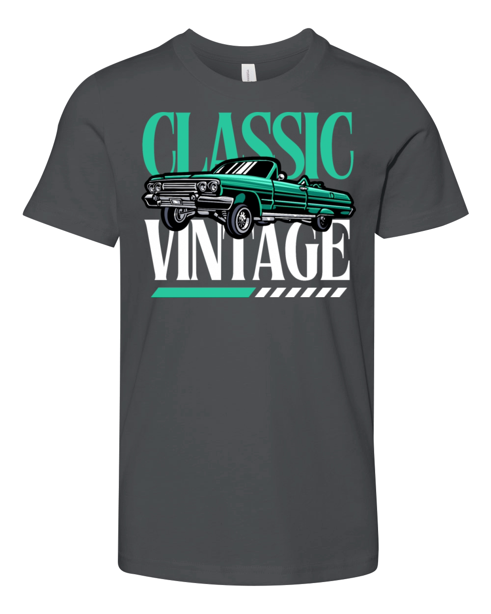 Vintage Classic Youth Unisex Jersey Tee