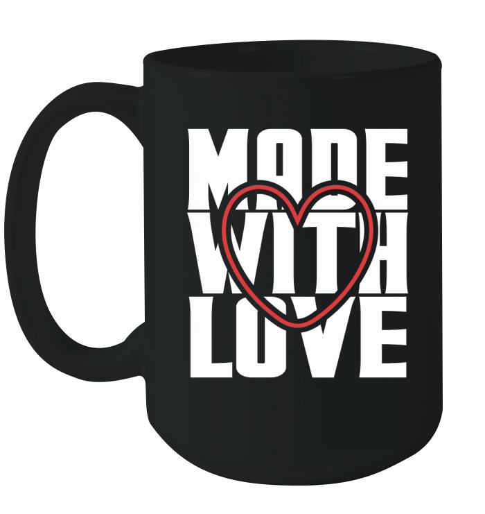 Made with love Ceramic Mug