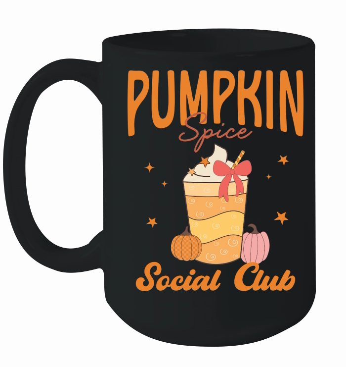 Pumpkin spice social club Ceramic Mug