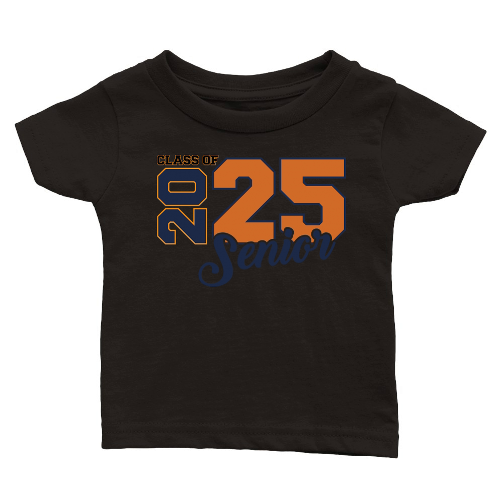 Class of 2025 Senior 02 Classic Baby Crewneck T-shirt