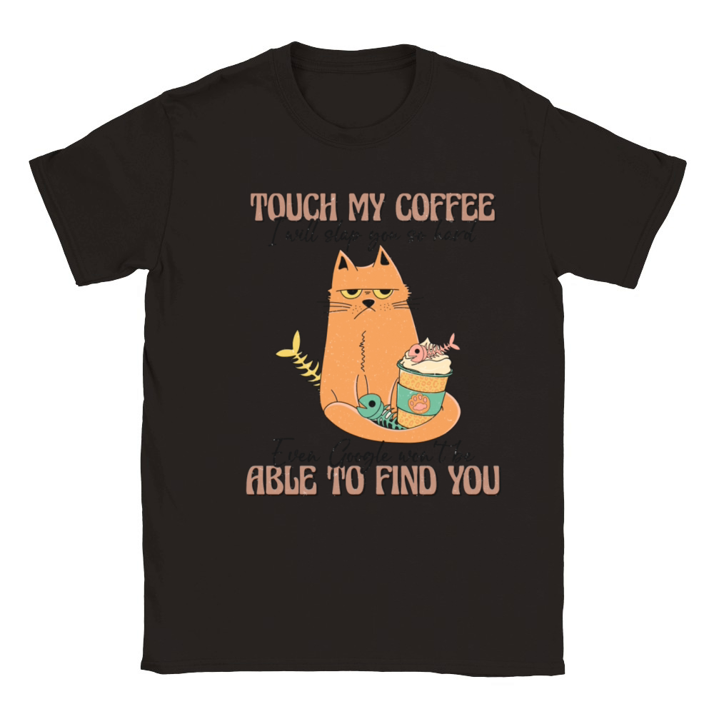 Cat and Coffee Life Classic Kids Crewneck T-shirt