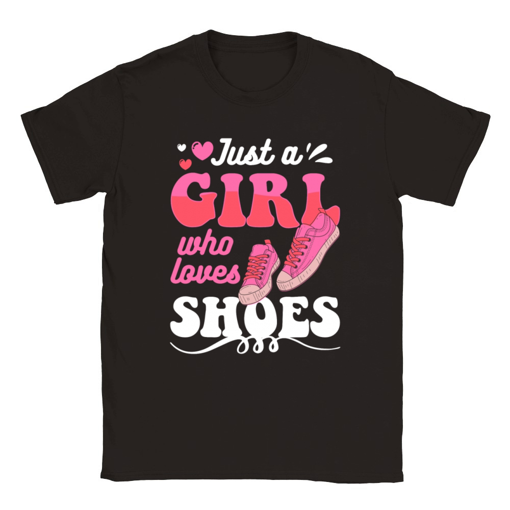 Shoe Woman Sneaker Collecting Classic Kids Crewneck T-shirt