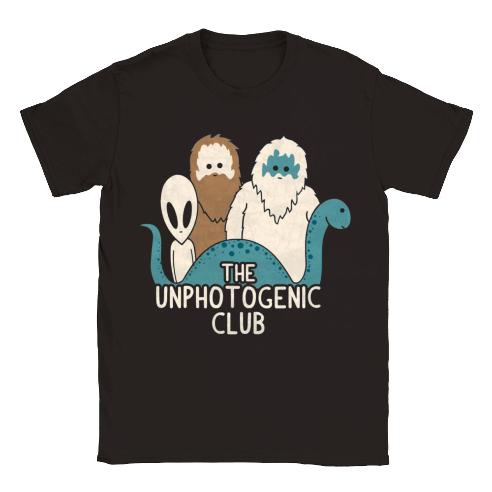 The Unphotogenic Club Classic Kids Crewneck T-shirt